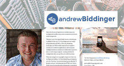 Desktop Screenshot of andrewbiddinger.com